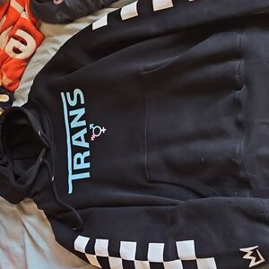 Miles McKenna trans rights hoodie NEVER WORN